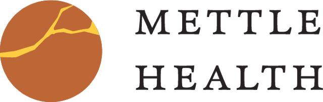 Logo of Mettle Health.