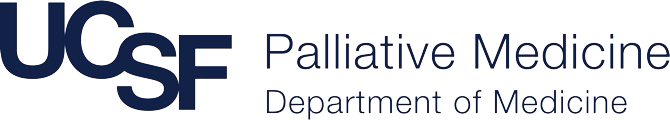 Logo of UCSF Pallative Care Medicine.